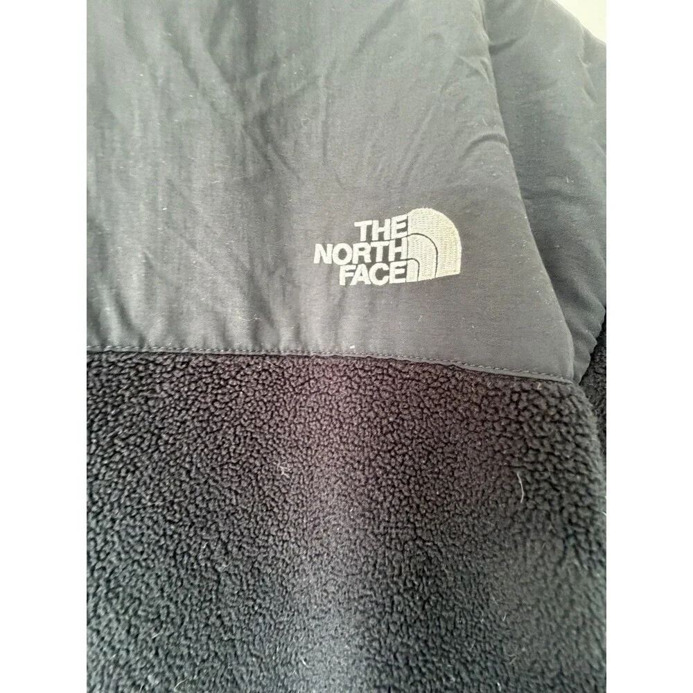 The North Face Jacket Mens Small Black Denali Polartec Fleece Full Zip Outdoor